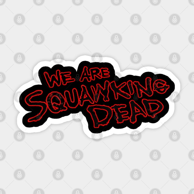 FearTWDseason6 LOGO Sticker by SQUAWKING DEAD